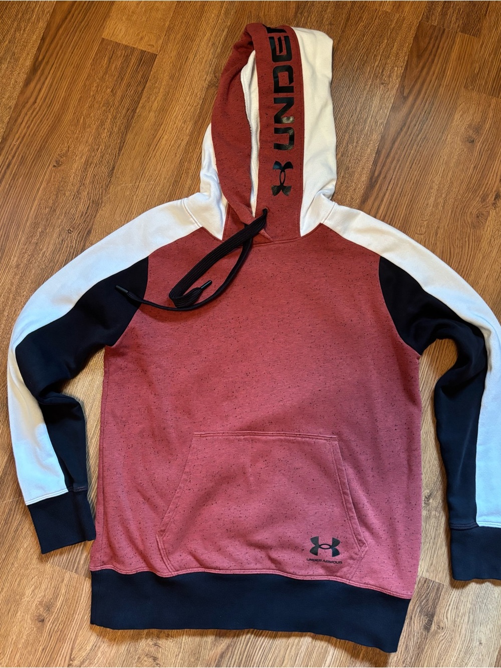 Under Armour Color Block Pullover Hoodie Size X-Small